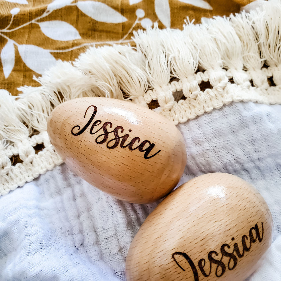 Thumbnail: Personalised Egg Shakers 