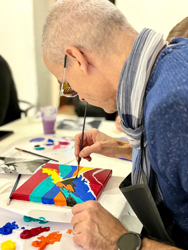 Team building artistique - Séminaire - Paris - SNCF - Agence Lulia