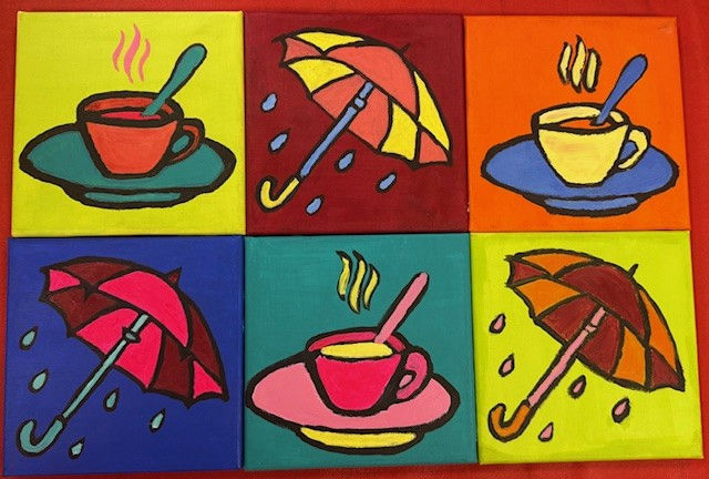 Team building artistique - France Messagerie - Atelier POP ART