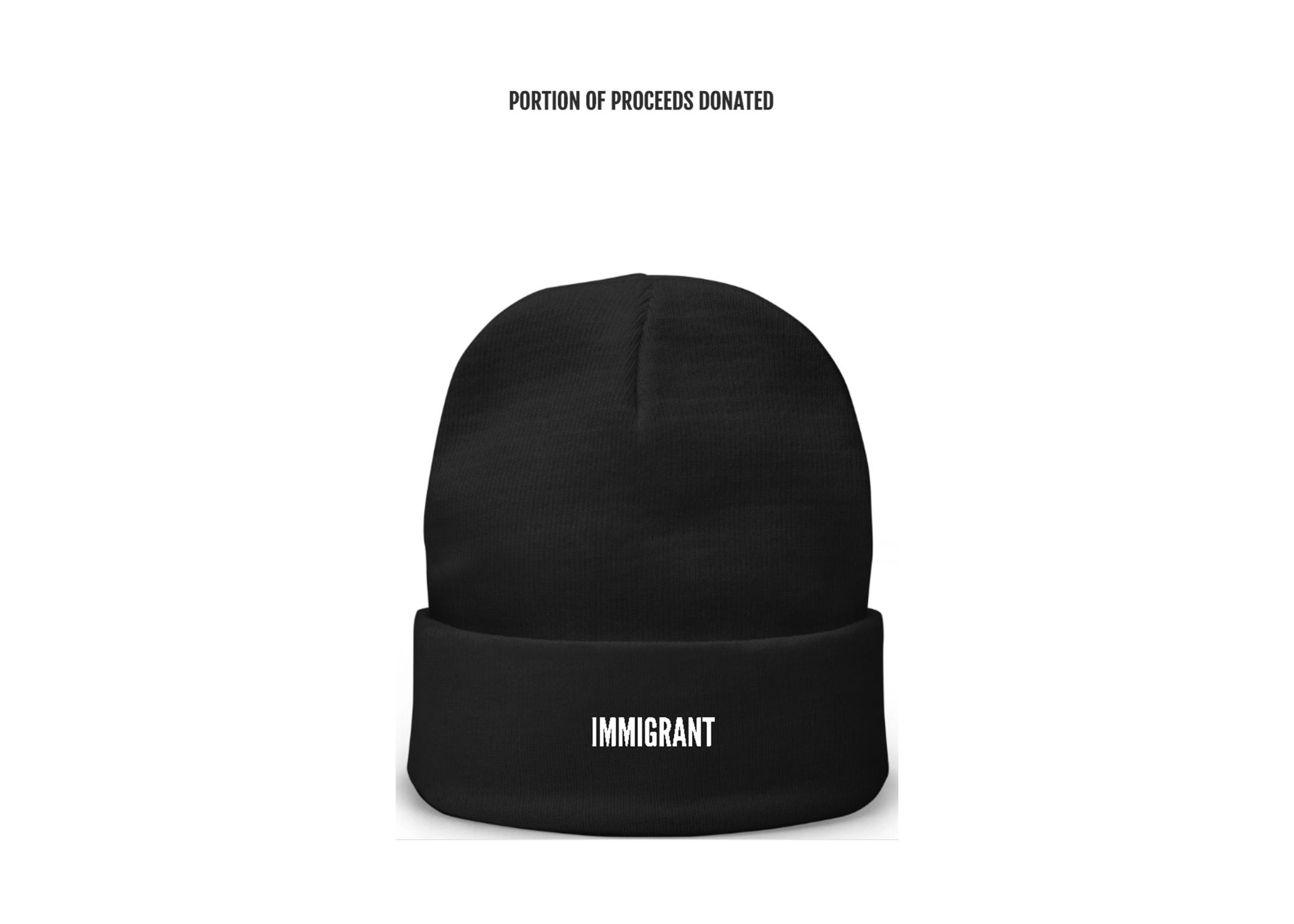 'IMMIGRANT' Beanie