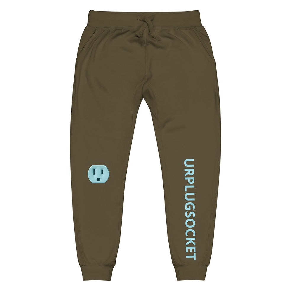 Thumbnail: PLUG SOCKET fleece sweatpants 
