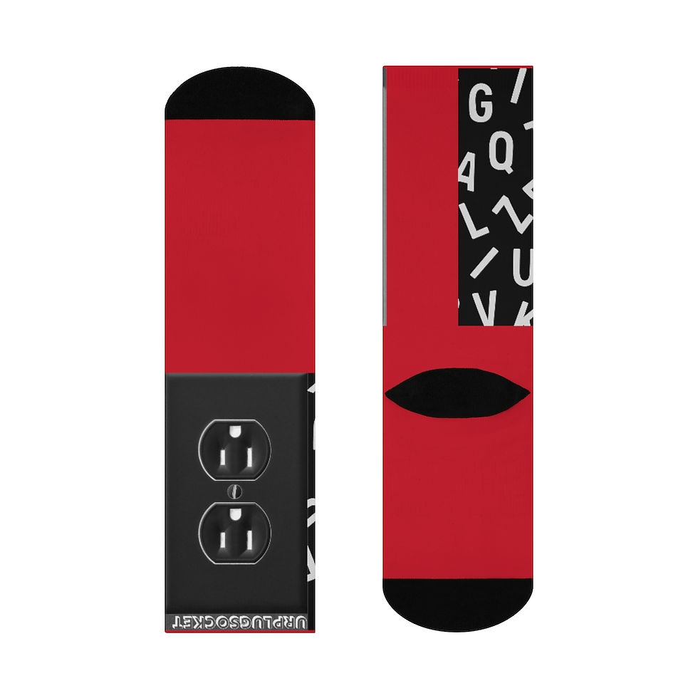 Thumbnail: PLUG SOCKET CREW SOCKS