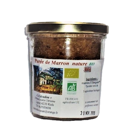Purée de marron 4,20€