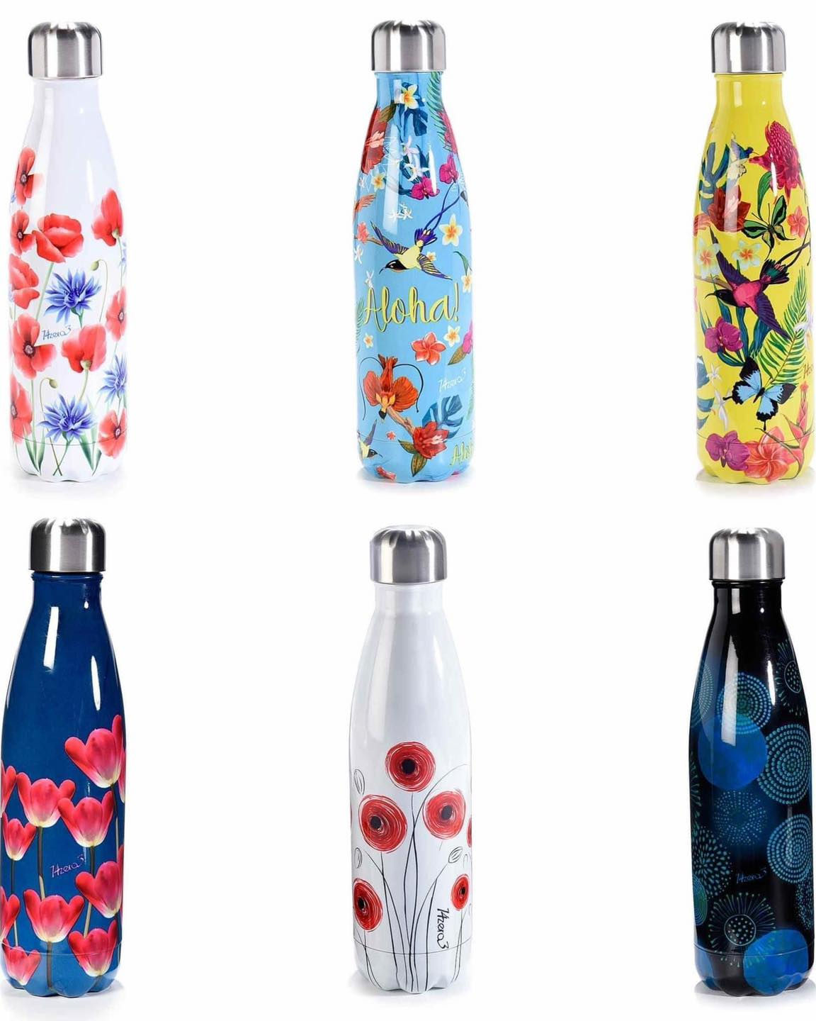 Thermal Bottle with Beautiful Designs - Different Designs Available