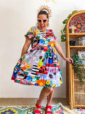 Ready Made Meet Matisse The Cat Smock Dress