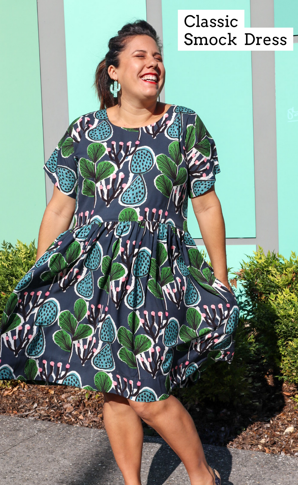 Thumbnail: BYO Fabric Custom Made Smock Dress/Top. Sizes 6-30