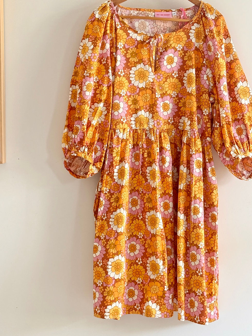 Thumbnail: Ready Made Flower Child Smock Dress.