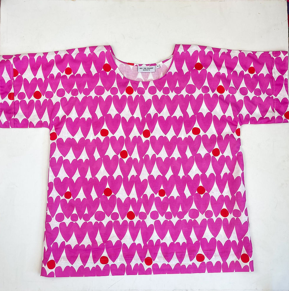 Thumbnail: Doops Colour Carnival Boxy Top. Size 6-30