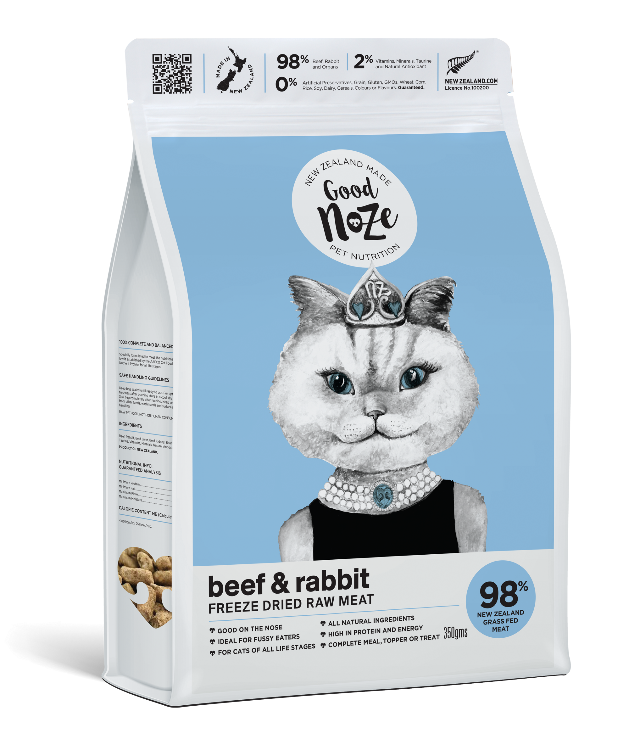 Audrey – Freeze Dried Cat NZ Beef & Rabbit 紐西蘭凍乾牛肉兔肉配方