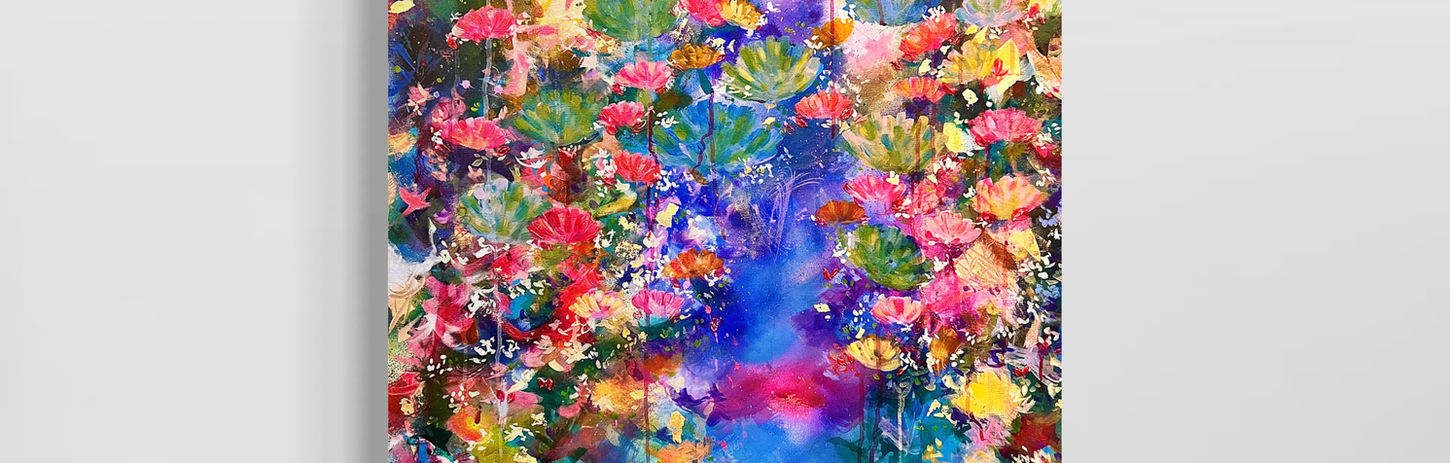 Ode to Monet original painting