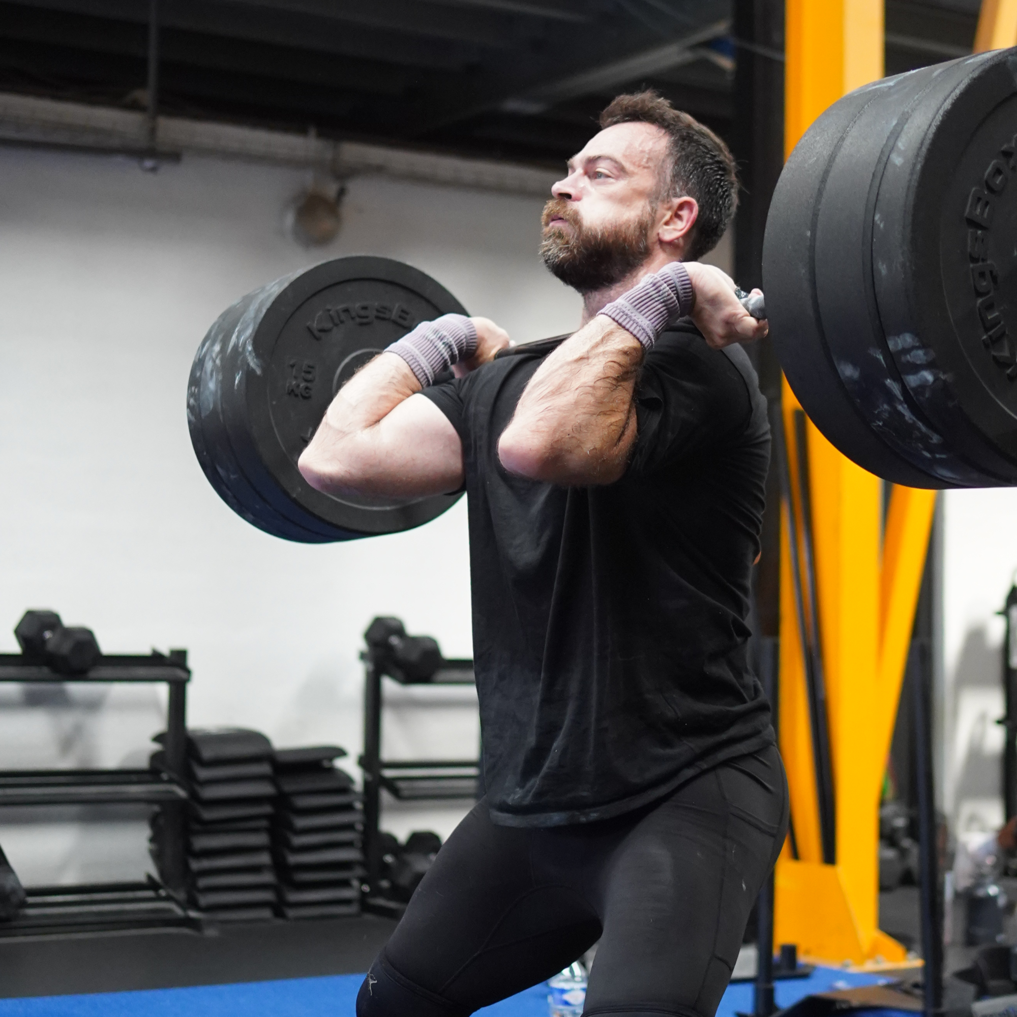 Coach CrossFit Giants adaptant un exercice