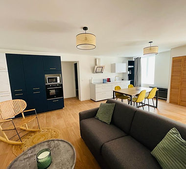 Appartement 1 chambre, rénové proche centre, location courte durée Nîmes, airbnb, abritel, booking.