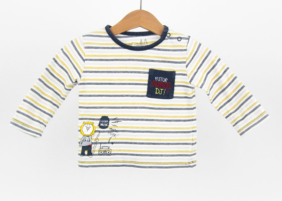 LA COMPAGNIE DES PETITS - Top manches longues 12 mois