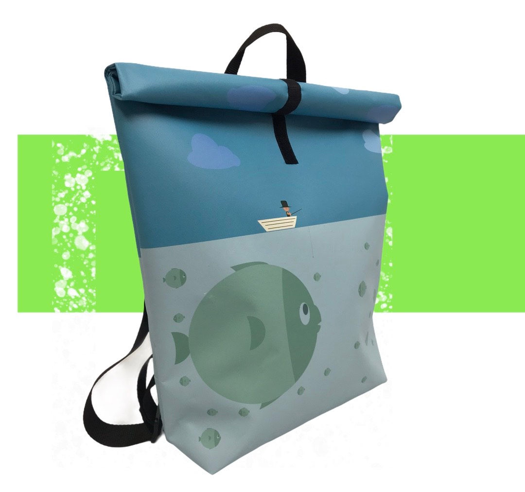 Zaino Rolling "Big Fish"