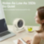 Thumbnail: Orashare DF03 High Speed Desk Fan Rechargeable Fan 100 Gears Strong Wind Digital