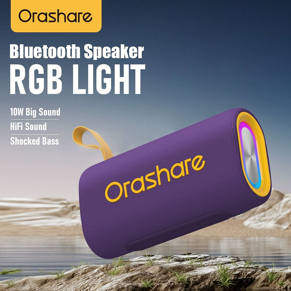 Thumbnail: Orashare BS08 Portable Bluetooth Speaker 10W Super Sound TWS Wireless Speaker Wi