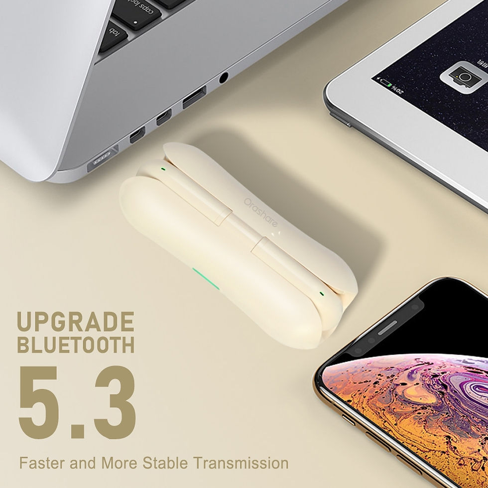 Thumbnail: Orashare TW01 Bluetooth Earphones TWS Bluetooth 5.3 High Stereo Sound Wireless E