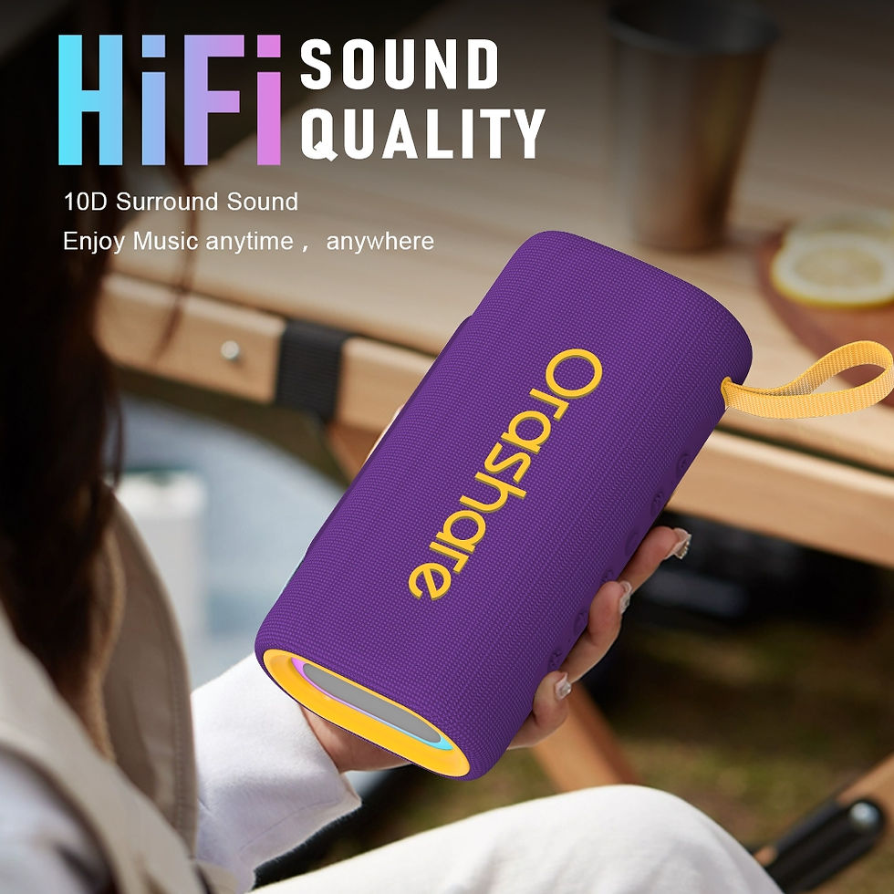 Thumbnail: Orashare BS08 Portable Bluetooth Speaker 10W Super Sound TWS Wireless Speaker Wi