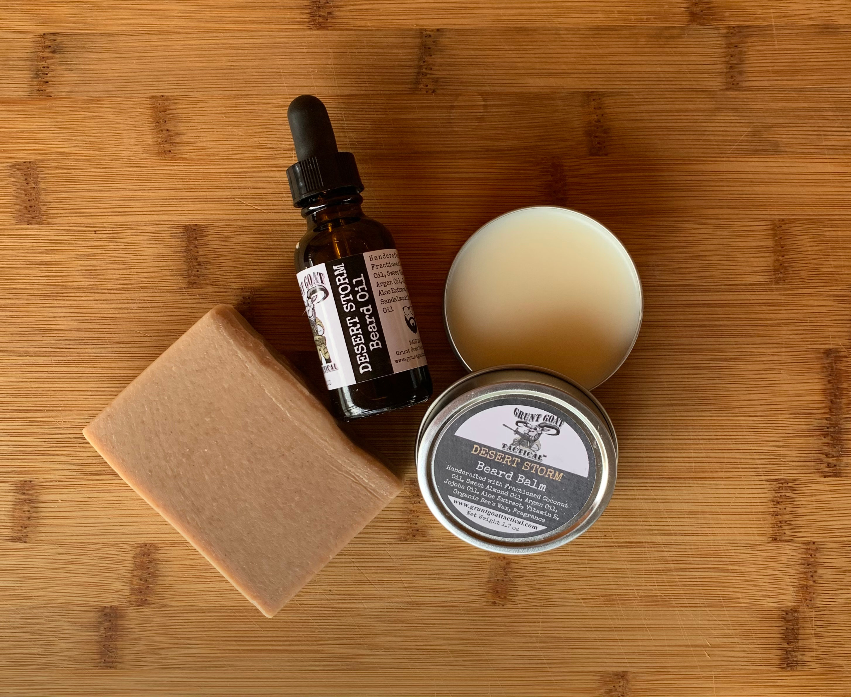 DESERT STORM personal care set