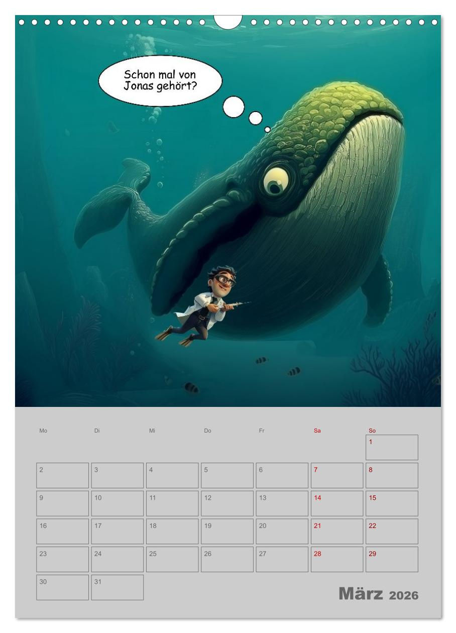 Miniaturbild: Kalender "Ein Arzt für alle Felle"