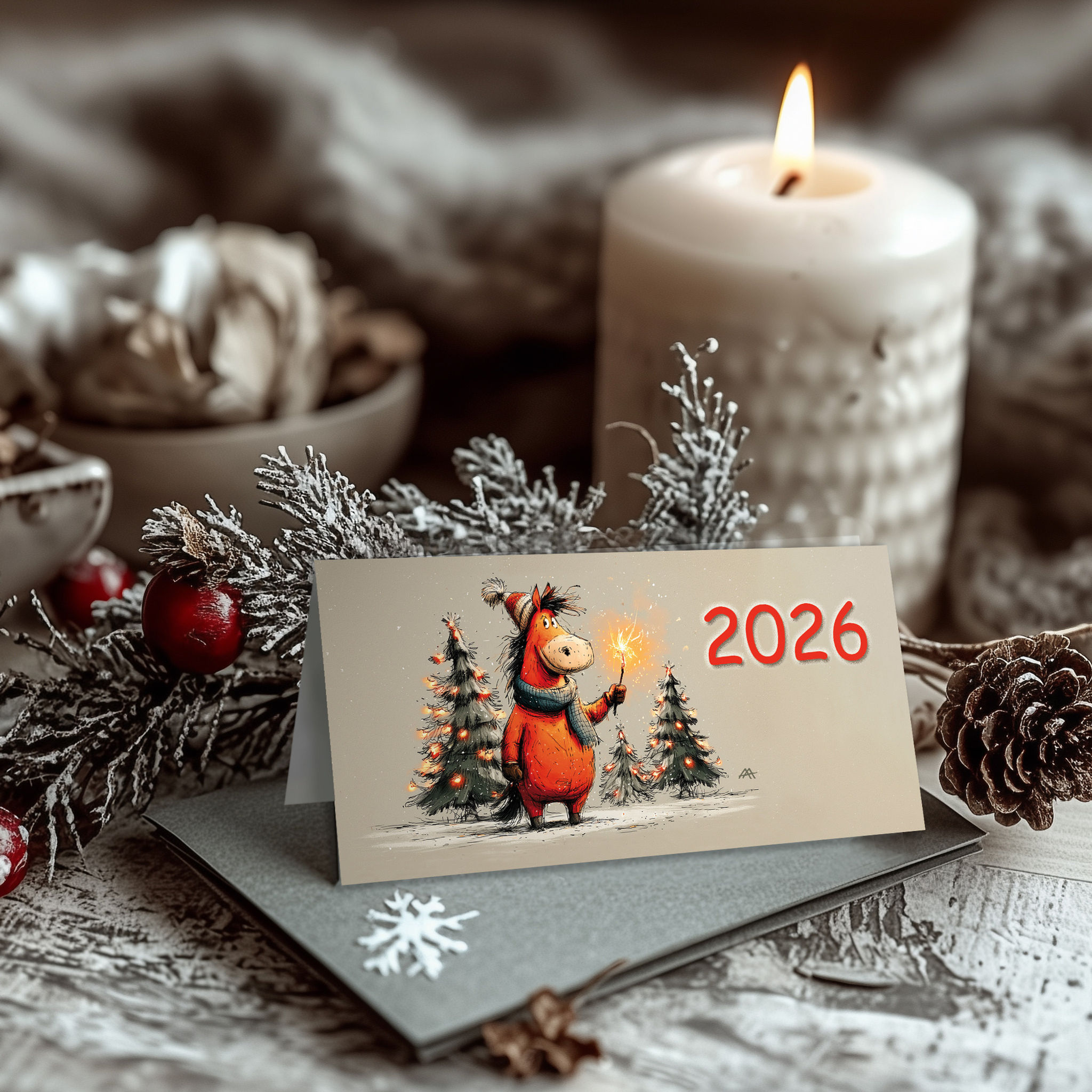 Weihnachtskarte 2026