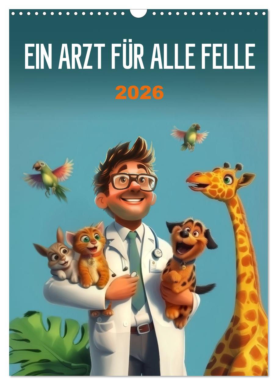 Miniaturbild: Kalender "Ein Arzt für alle Felle"