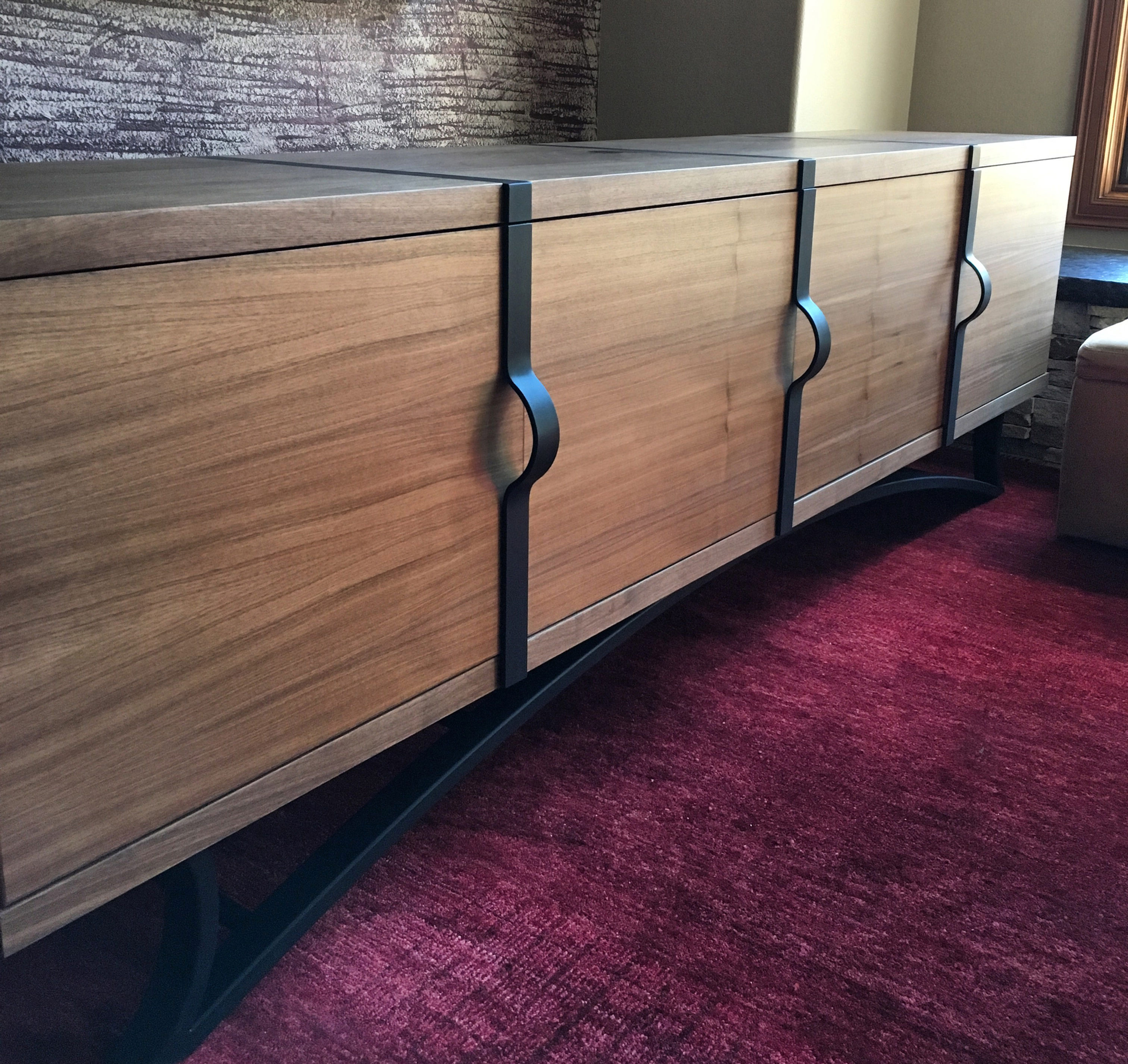 custom media cabinet denver