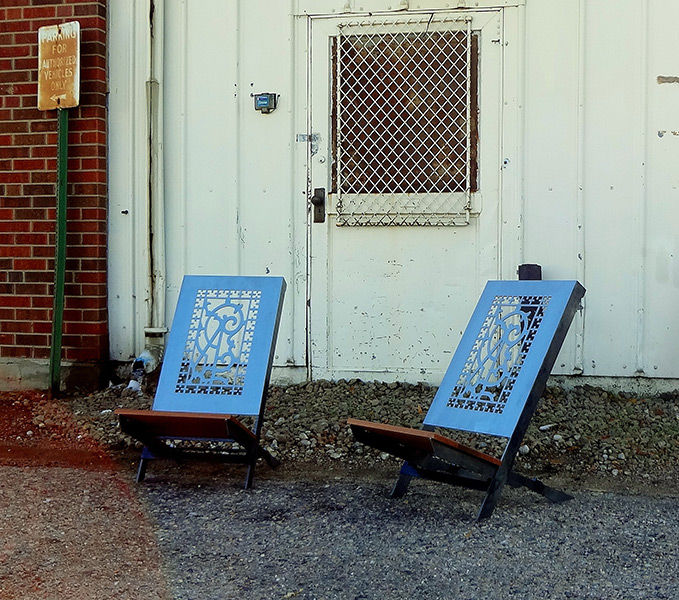 custom convertable chair made in denver