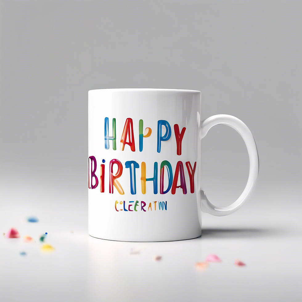 Birthday Celebration Mug