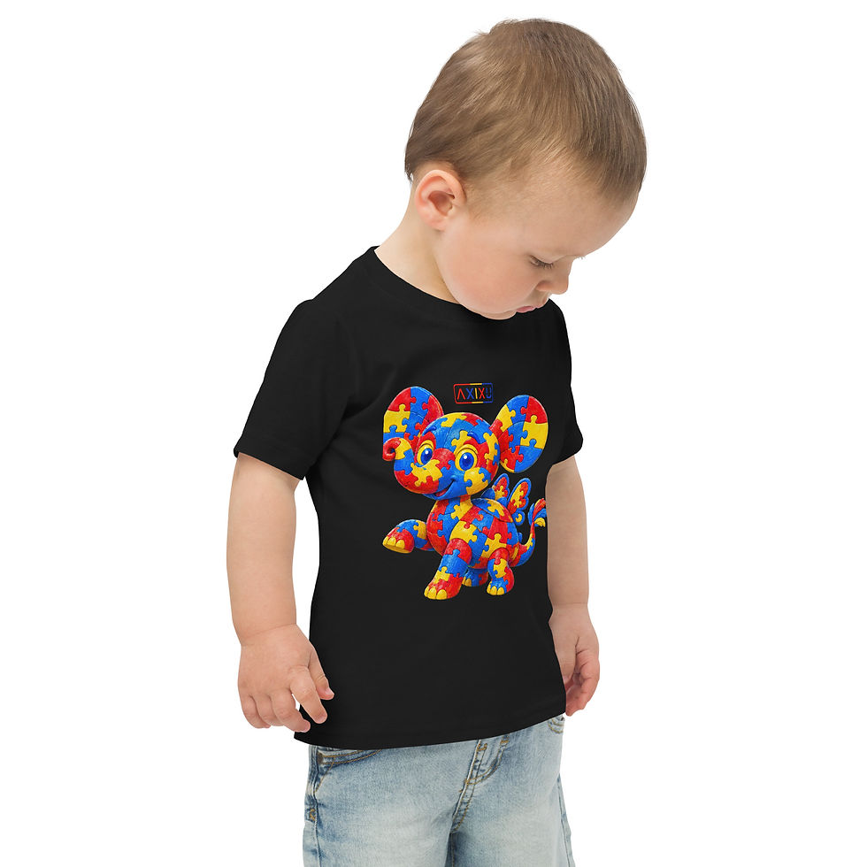 Thumbnail: Lumo the Colorful Alebrije Toddler T-Shirt by AXIXU