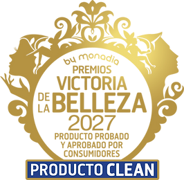 PREMIOS
VICTORIA DE LA BELLEZA
PRODUCTO CLEAN