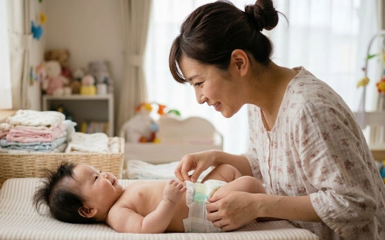 赤ちゃんのウンチで健康状態を知ることができます