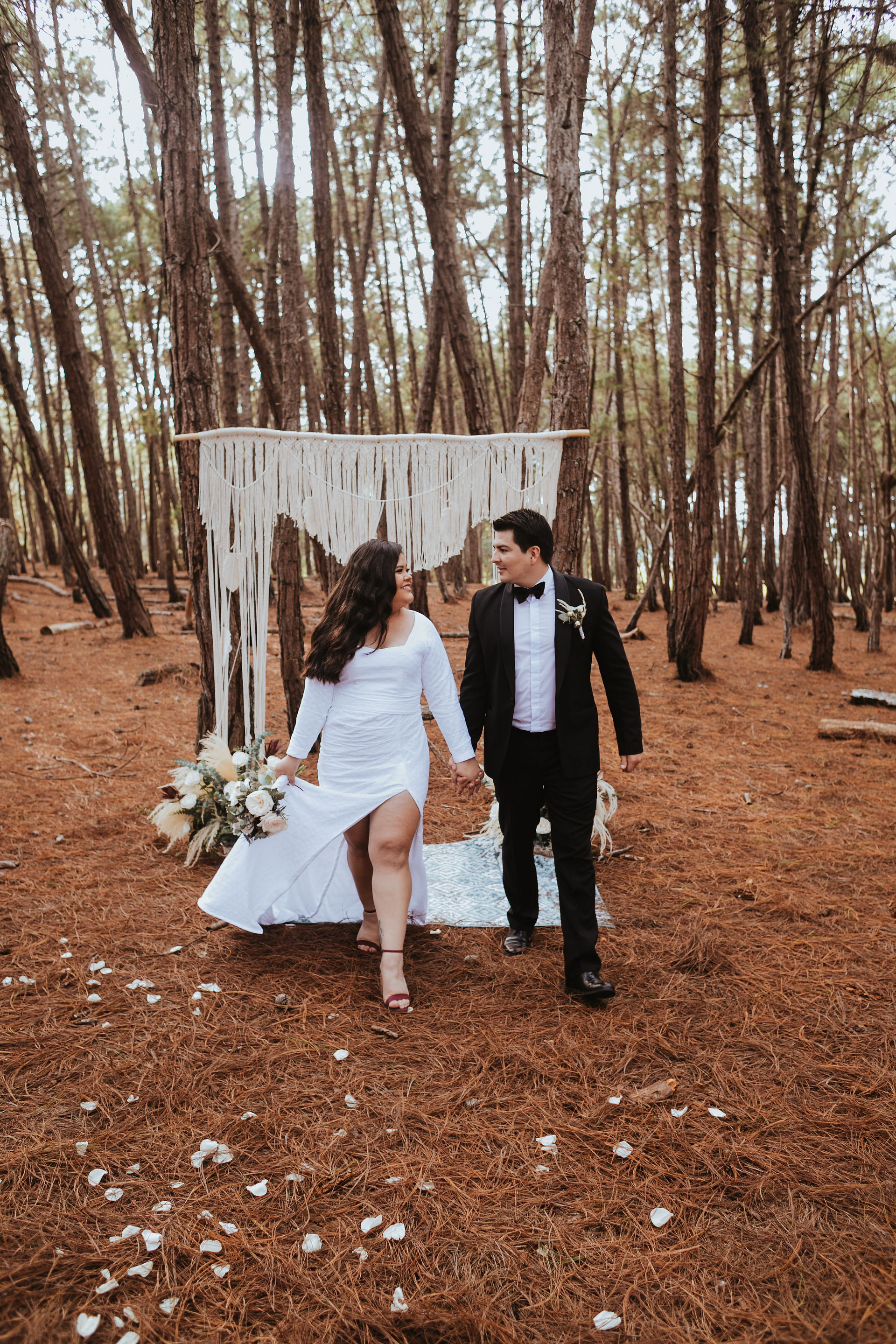Boda íntima "Elopement" en la Mesa de los Santos