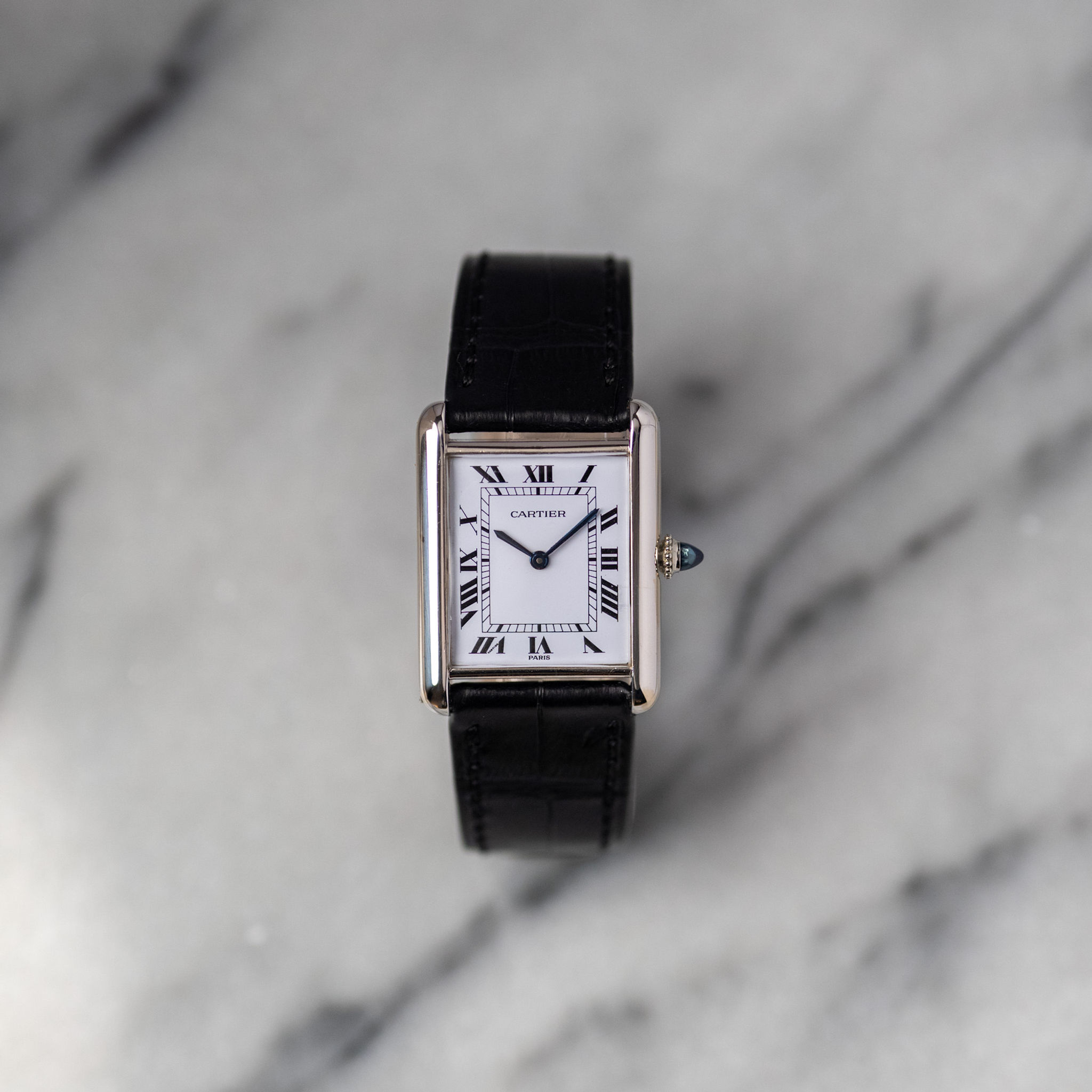 Cartier Tank Louis White Gold
