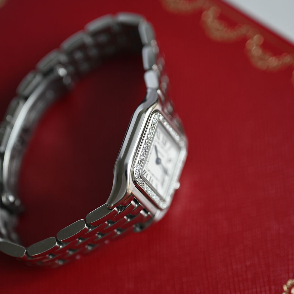 Thumbnail: Cartier Panthere Steel Diamonds