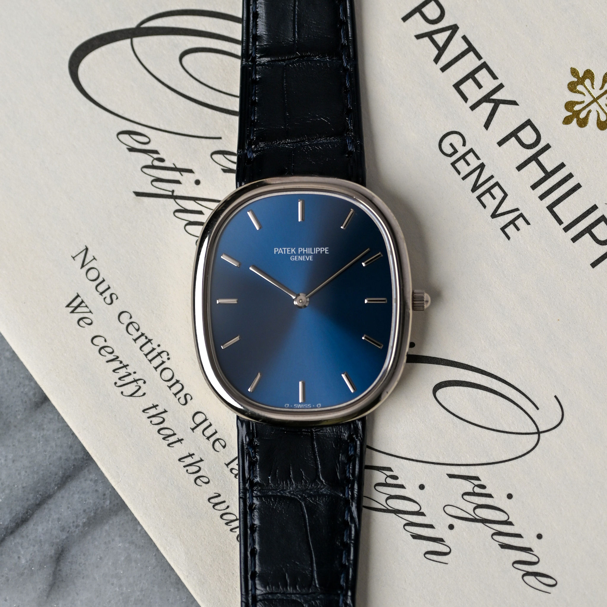 Patek Philippe Ellipse 3738G White Gold