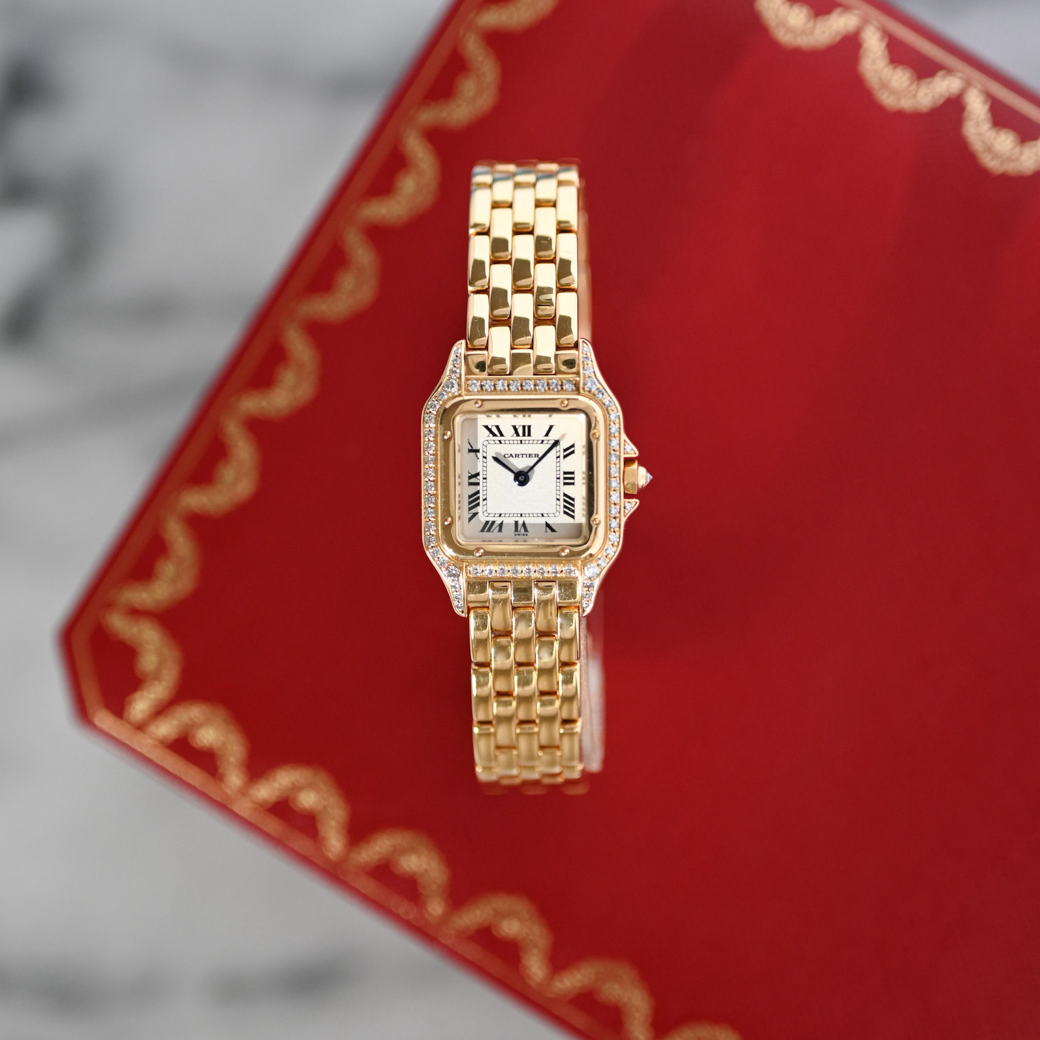 Cartier Panthere Small Yellow Gold Diamonds