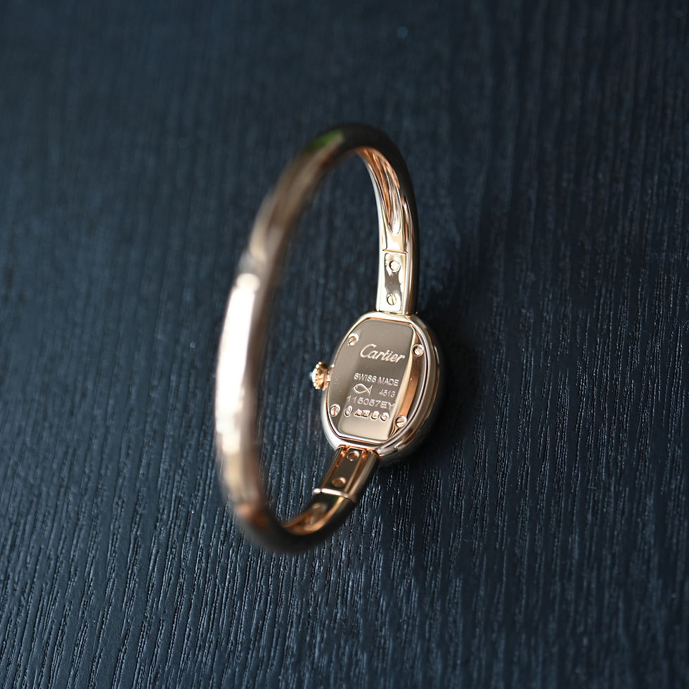 Thumbnail: Cartier Baignoire Mini Bangle Rose Gold