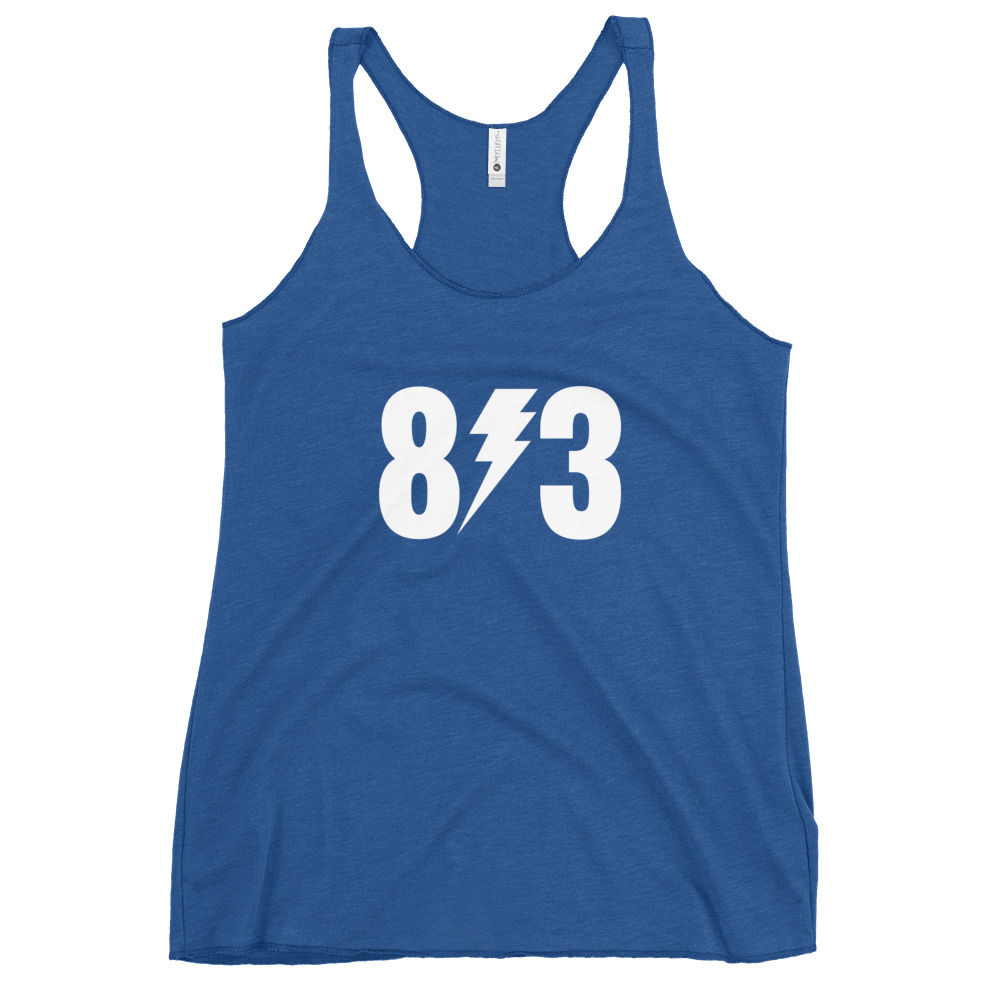 Lightning 813 Women's Racerback Tank