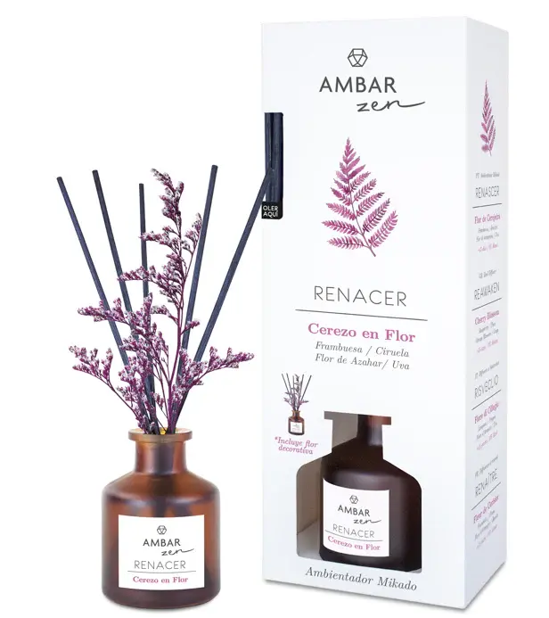 Miniature : Mikado Fleurs de Cerisier 40ml - Ambar