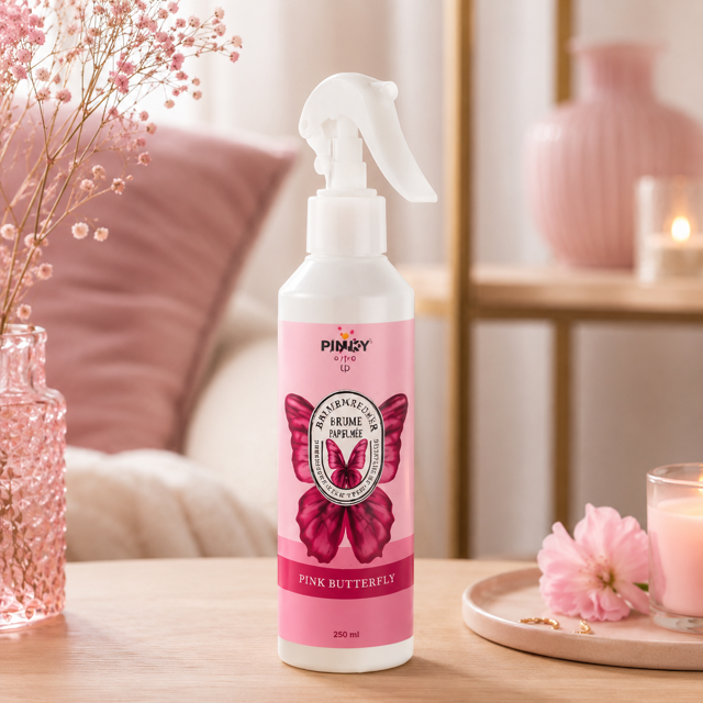 🦋 Spray Maison & Textile Pink Butterfly Prady