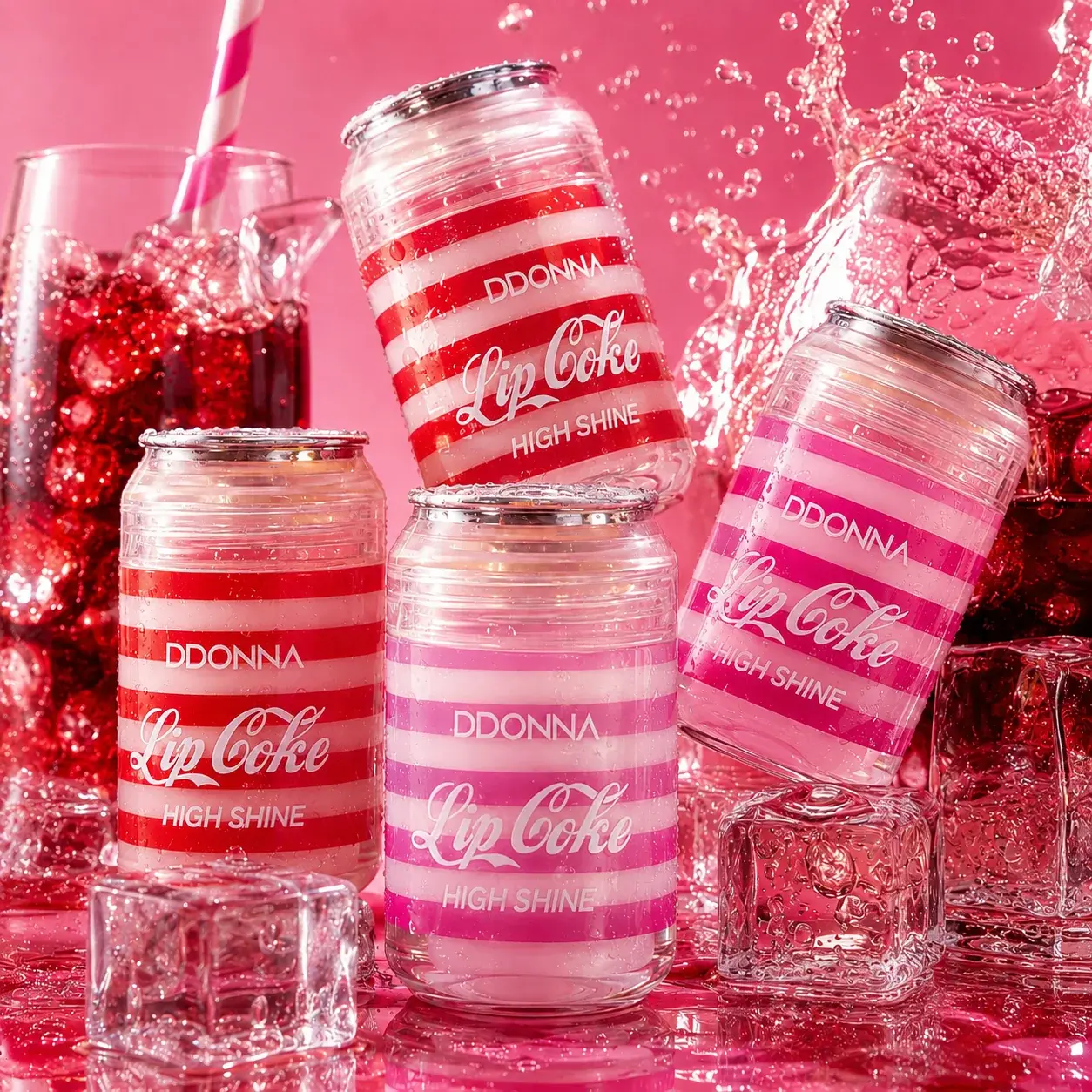 Les Gloss Lip Coke de D’donna