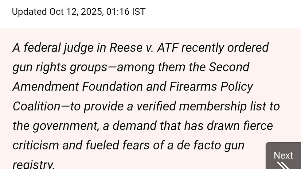 Eye-level view of a gavel on a wooden desk