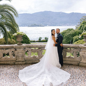 An Old Hollywood Wedding on Lake Maggiore