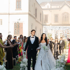 A Timeless White Wedding on Lake Maggiore