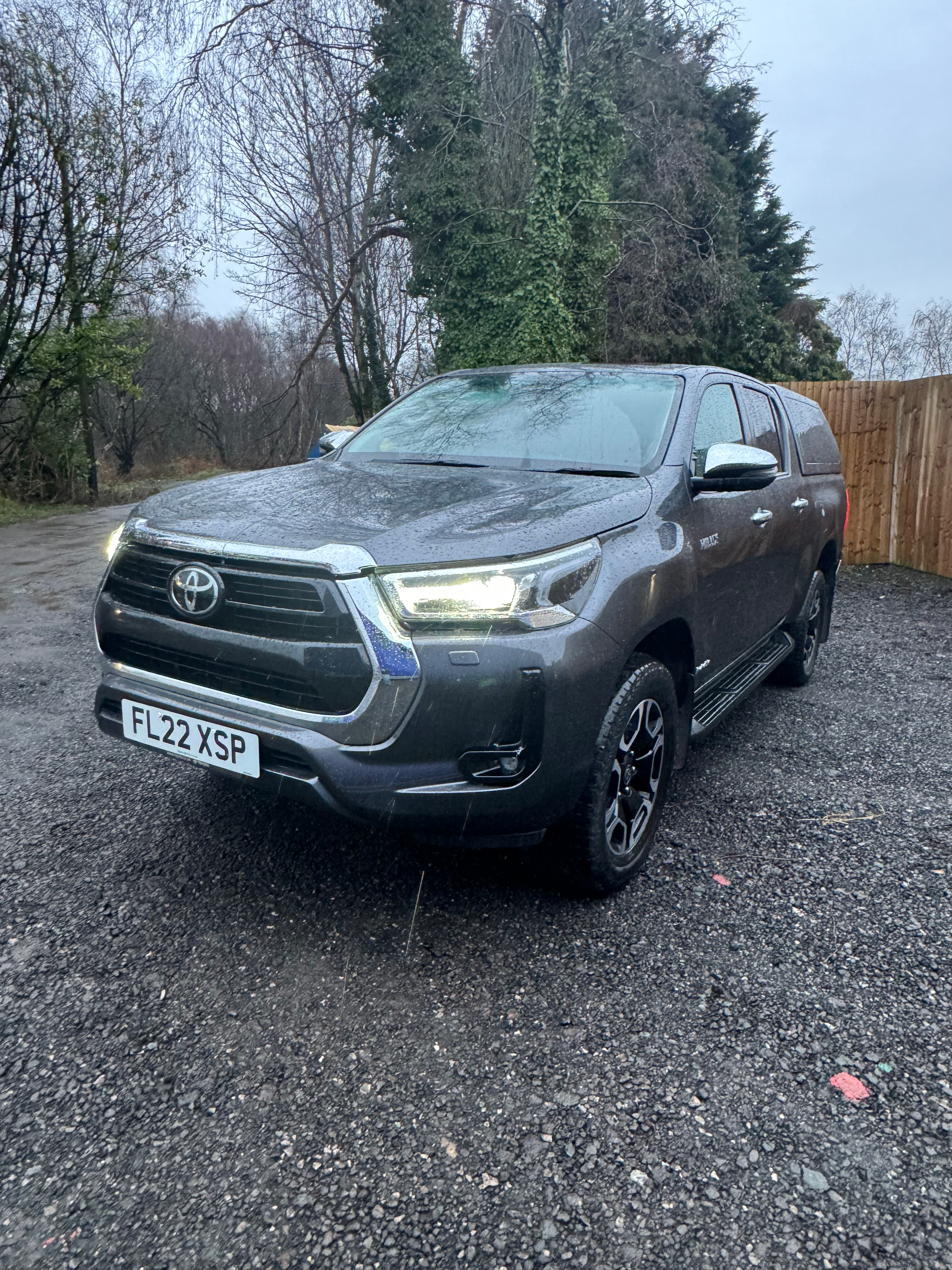 Toyota hilux invincible 2022 canopy load liner side steps full v5 2 keys 