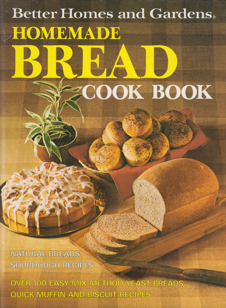 Homemade Bread Cook Book 1973 Vintage Cookbook TBT