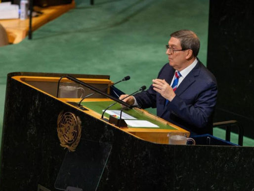 "Cuba is not a threat; the blockade is. Cuba is the nation that is being threatened."