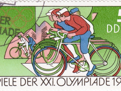 Olympic cycling, Summer Olympics 1976 -- Stamps of the GDR #20