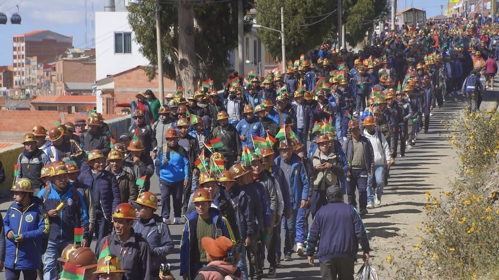 No Peace for Paz: Bolivian movements demand president resign